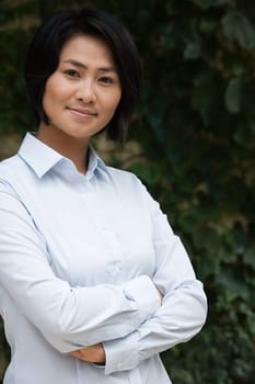 Portrait of a Chinese woman
