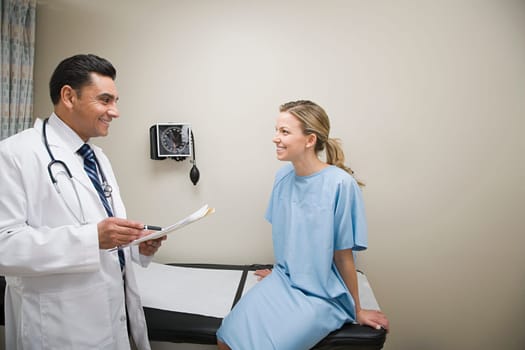 Doctor and patient