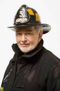 Portrait of a firefighter