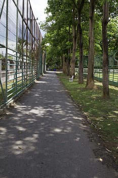 park jogging track day