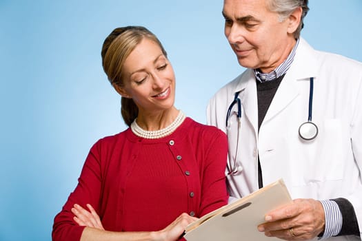 Doctor and patient
