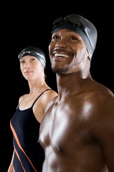 Two swimmers