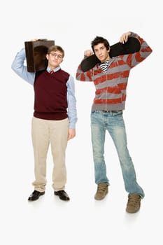 Geek and skater