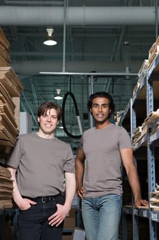 Factory workers