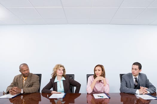 Four envious colleagues