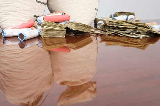 Stack of money
