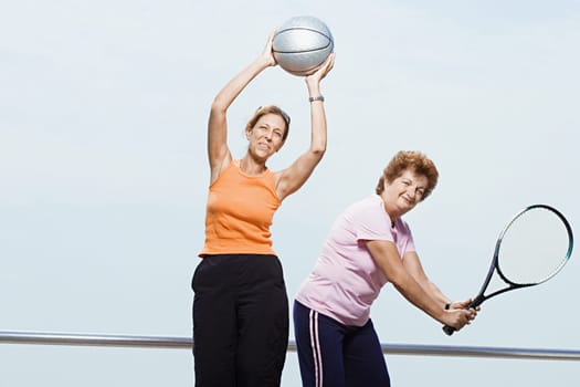 Sporty women