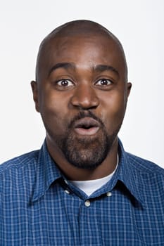 Portrait of mid adult African American man