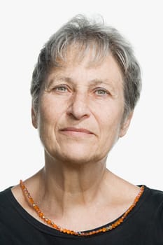 Portrait of a mature adult woman
