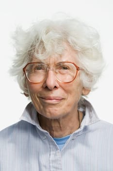 Portrait of a senior adult woman
