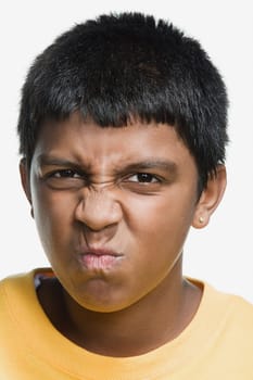 Portrait of a teenage boy