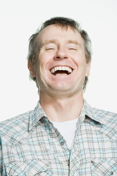 Portrait of a mature adult man