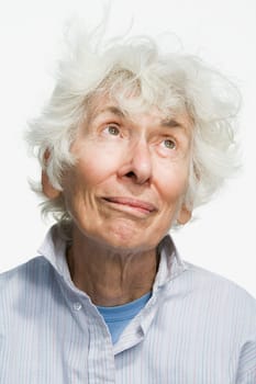 Portrait of a senior adult woman