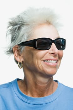 Portrait of a mature adult woman
