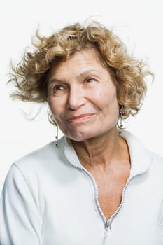 Portrait of a mature adult woman