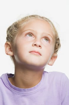 Portrait of a young girl
