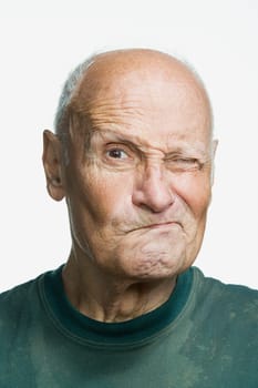 Portrait of a senior adult man