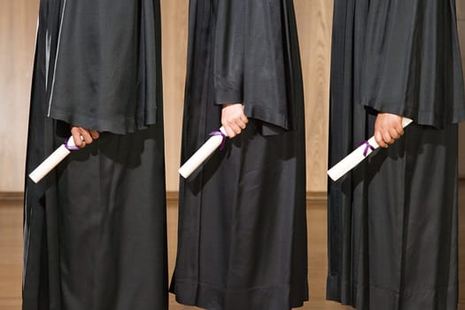 Student graduation ceremony