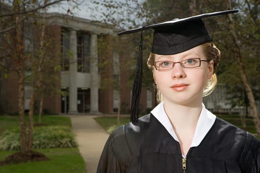 Female graduate