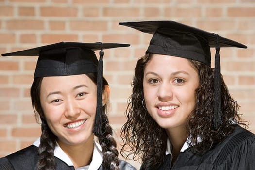 Two female graduates
