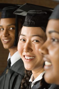 Student graduation ceremony