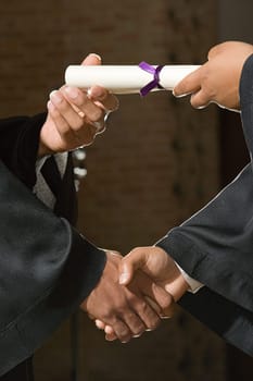 Student graduation ceremony