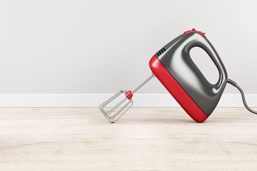 Handheld electric mixer in the kitchen