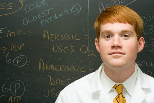Portrait of a male student