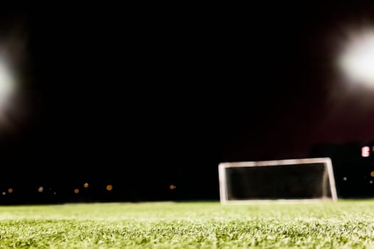 View of soccer field