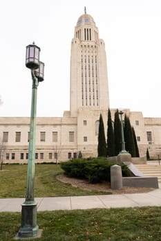 Lincoln Nebraska heads into winter here at the state capital