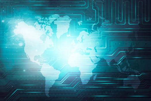 Modern virtual screen background