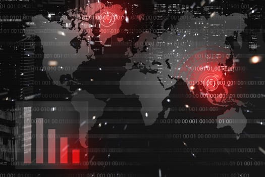 Modern virtual screen background
