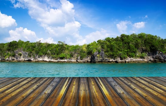 landscape of tropical island Thsiland