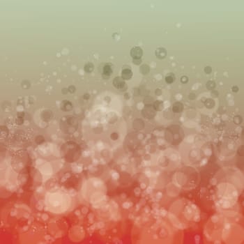 christmas background with bokeh lights