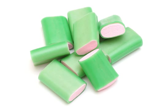 candy isolated on a white