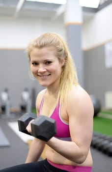 Woman in the gym