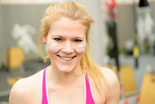 Woman in the gym