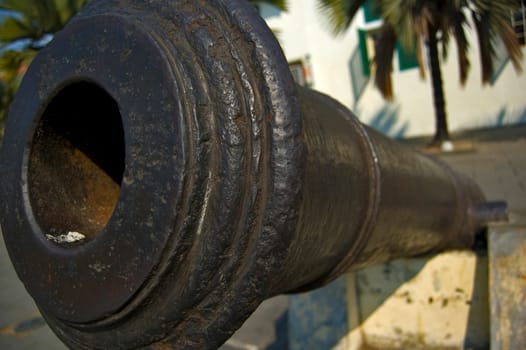 This is another site of Jakarta, this place call Fatahillah Museum. Museum for Jakarta Historical Events, this is cannon
