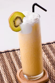 Milk shake made from banana