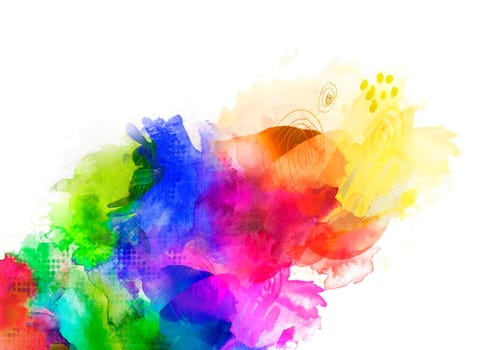 colors watercolor gradient textures colorful grid rainbow concept