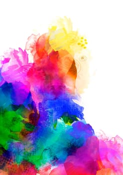 colors watercolor gradient textures colorful grid rainbow concept