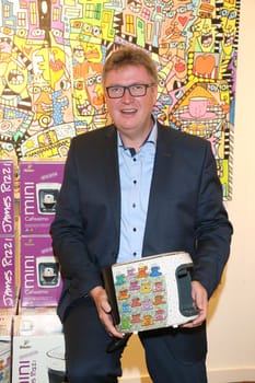Bernd Feil ,. Launch event JAMES RIZZI Cafissimo MINI - Limited Edition by Tchibo" in Hamburg."