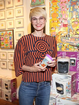 Susann Atwell ,  Launch-Event  JAMES RIZZI Cafissimo MINI - Limited Edition by Tchibo" in Hamburg."