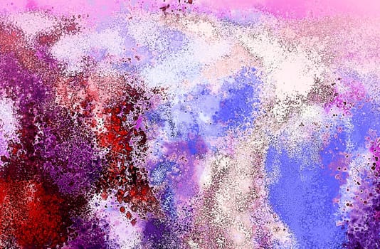 Digital Painting Abstract Textured Background Artwork for Design
