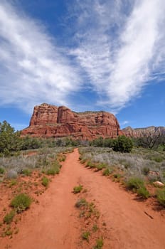 Path to the Red Rocks near Sedona, Arizona
