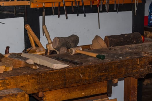 Tools for a carpenter or carpenter. Various tools for construction. .