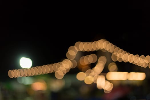 Abstract Bokeh blurred color light can use background