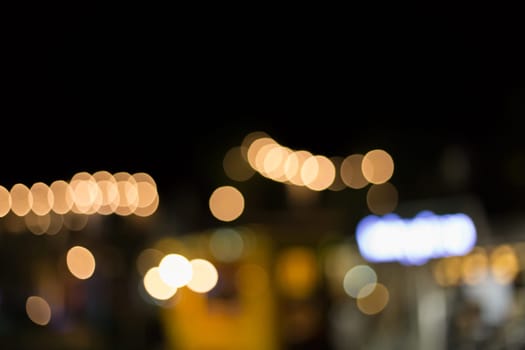 Abstract Bokeh blurred color light can use background