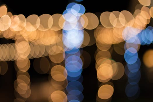 Abstract Bokeh blurred color light can use background