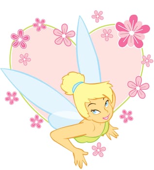 tinkerbell campanilla illustration cute
